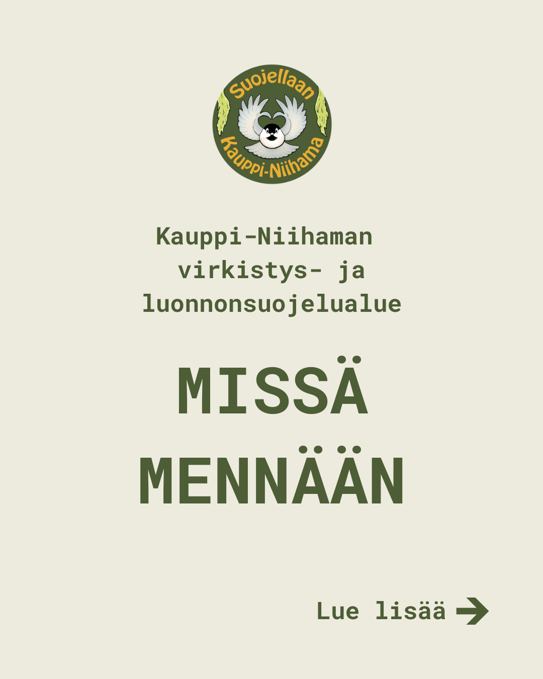 Uusi luonnonsuojeluohjelma nähtäville marraskuussa